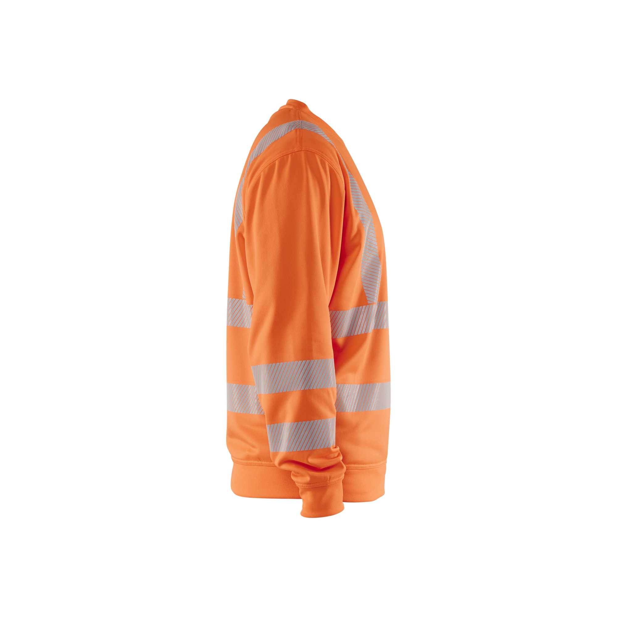 BLAKLADER 35622538 Hi Vis Reflective Work Sweatshirt MEN - Pique Fleece